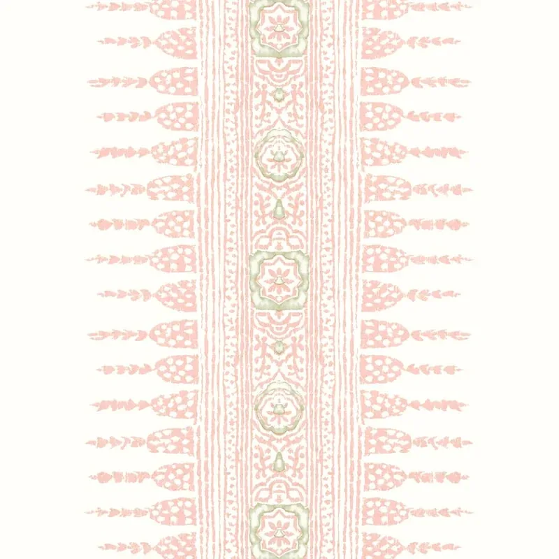 Javanese Stripe Blush Thibaut wallpaper by Wallpaper Twins