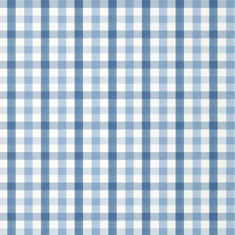 Saybrook Check Light Blue Thibaut wallpaper by Wallpaper Twins