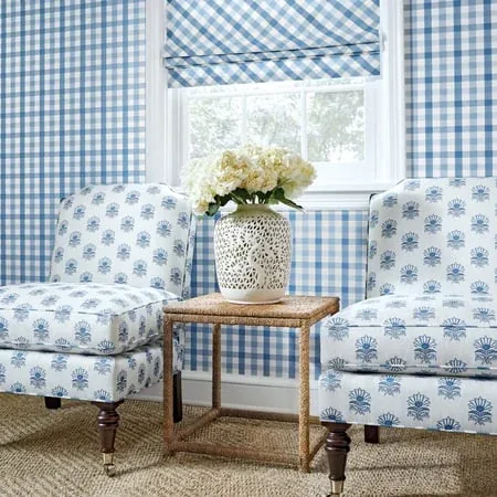AT15147 | Saybrook Check - Light Blue room view