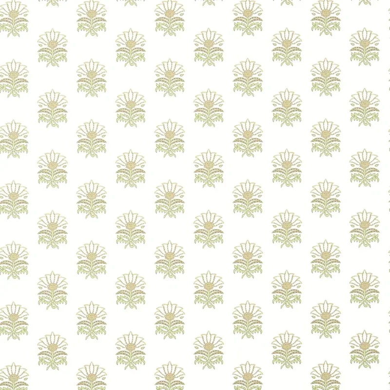 Milford Beige and Green Thibaut wallpaper by Wallpaper Twins