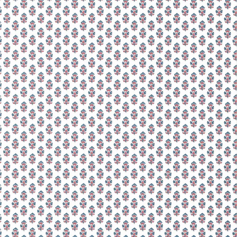 Julian Red and Blue Thibaut wallpaper by Wallpaper Twins
