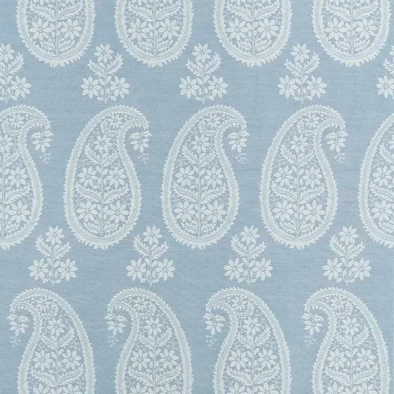 Campania Paisley Robin's Egg Thibaut wallpaper by Wallpaper Twins
