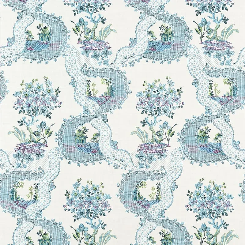 AT16157 | Antoinette - Blue and Plum
