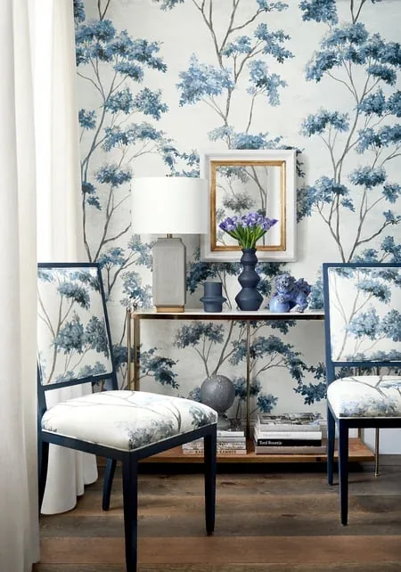 AT16168 | Dalton - Spa Blue on Pearl room view