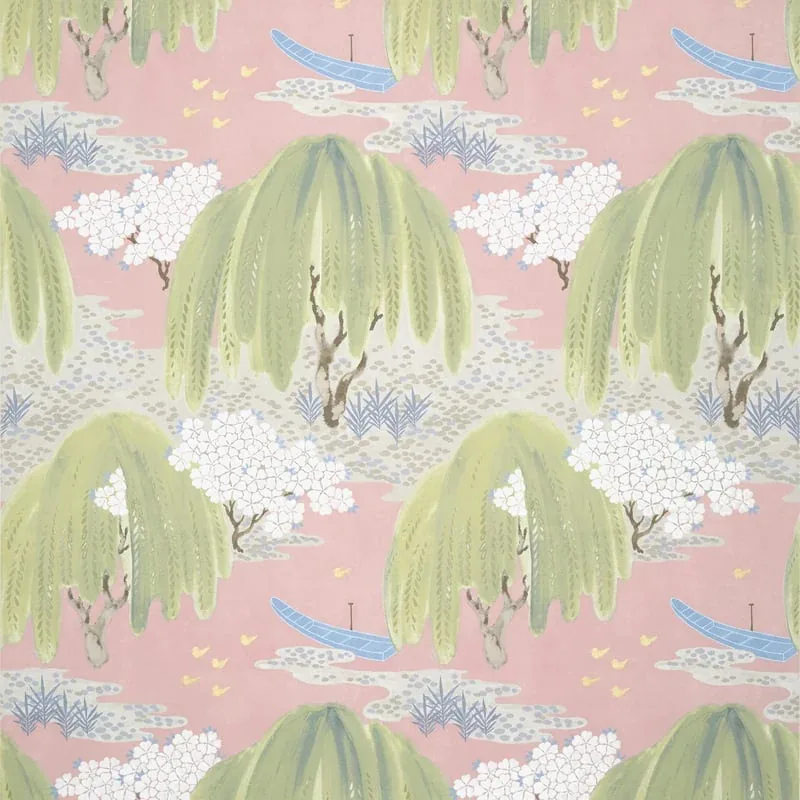 Willow Tree Blush Thibaut wallpaper by Wallpaper Twins