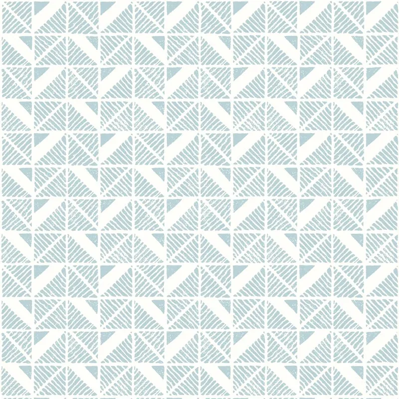 Bloomsbury Square Soft Blue Thibaut wallpaper by Wallpaper Twins