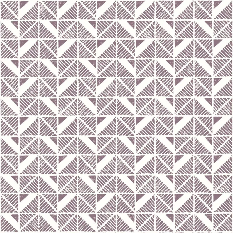 Bloomsbury Square Plum Thibaut wallpaper by Wallpaper Twins