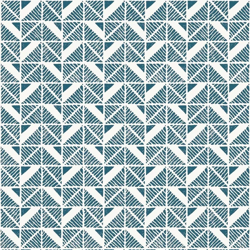 Bloomsbury Square Blue Thibaut wallpaper by Wallpaper Twins