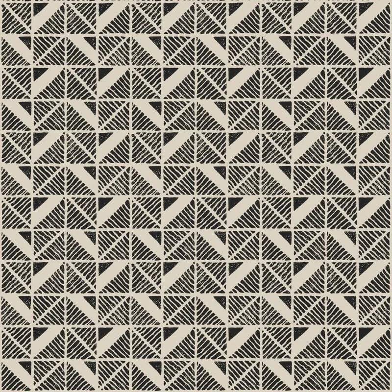 Bloomsbury Square Black Thibaut wallpaper by Wallpaper Twins