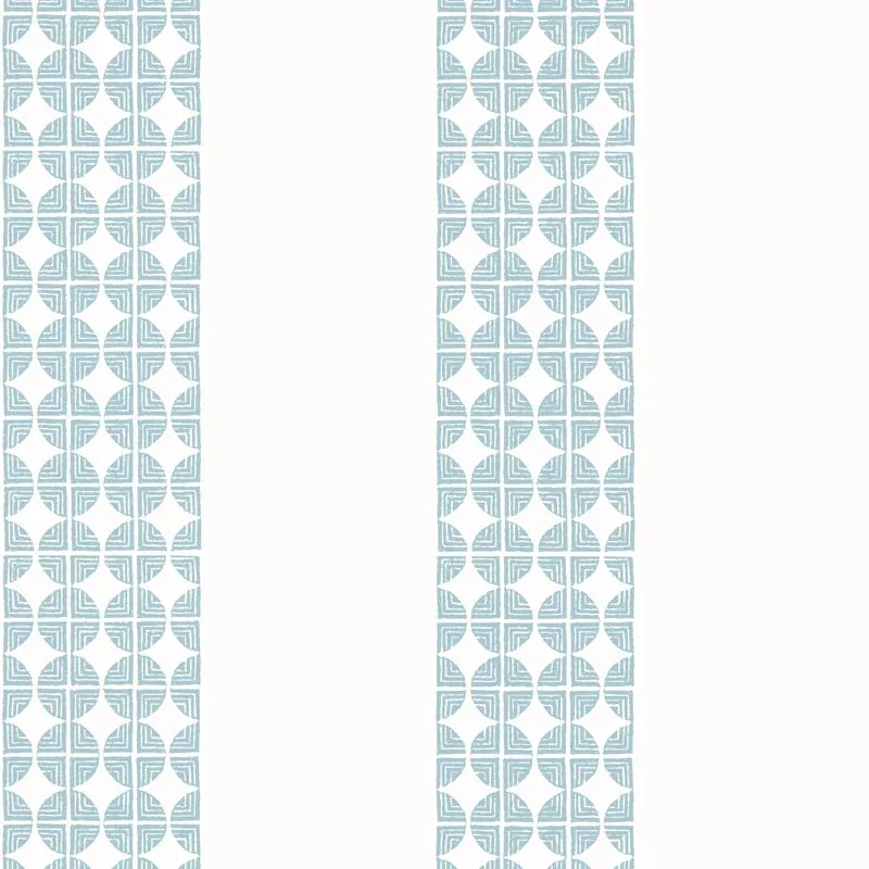 Fairmont Stripe Soft Blue Thibaut wallpaper by Wallpaper Twins