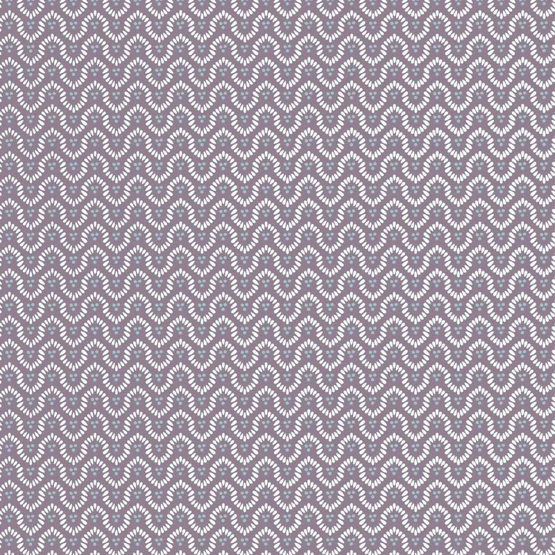Wynford Plum Thibaut wallpaper by Wallpaper Twins