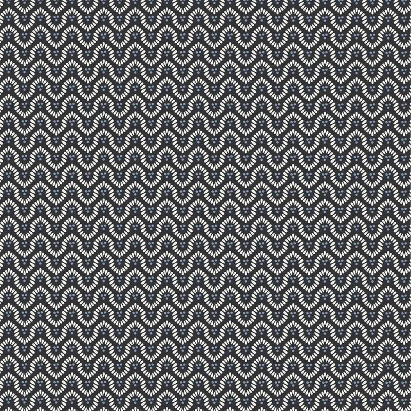 Wynford Black Thibaut wallpaper by Wallpaper Twins