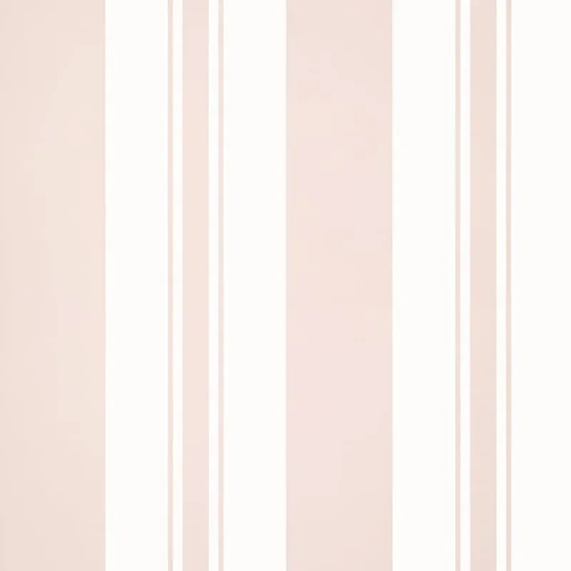 Keswick Stripe Blush Thibaut wallpaper by Wallpaper Twins