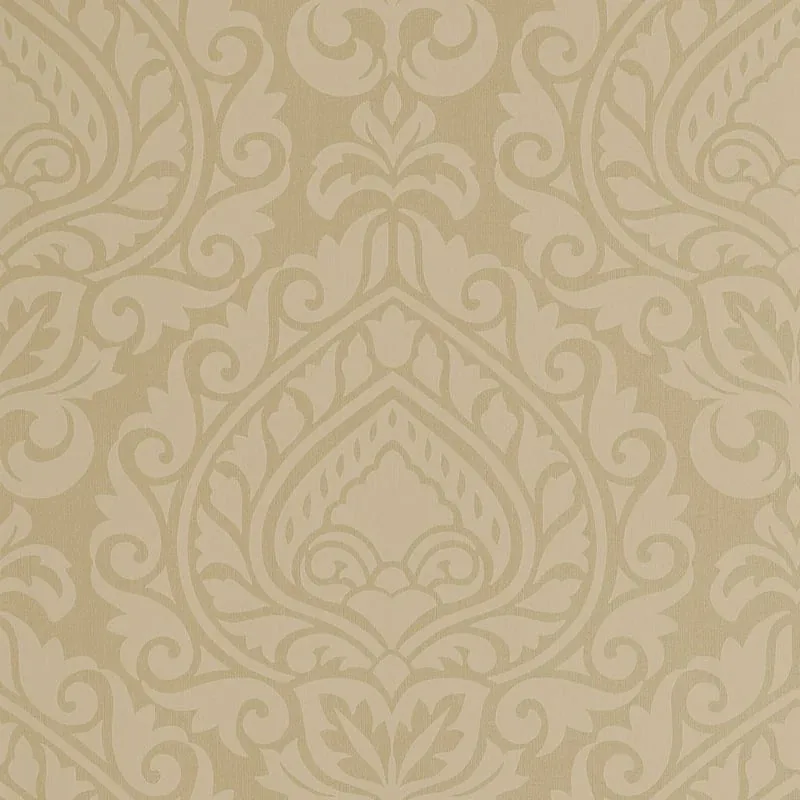 Annette Beige Thibaut wallpaper by Wallpaper Twins