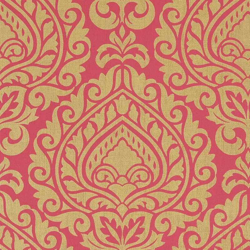 AT34108 | Annette - Metallic Gold on Pink