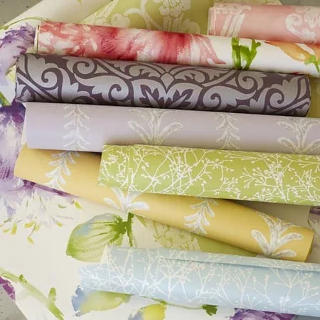 Abington Green Thibaut wallpaper by Wallpaper Twins