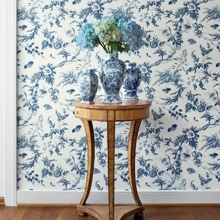 AT57837 | Newlands Toile - Blue room view