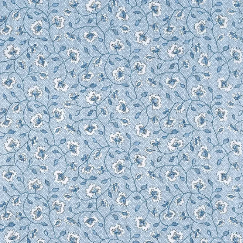 Chelsea Blue Thibaut wallpaper by Wallpaper Twins
