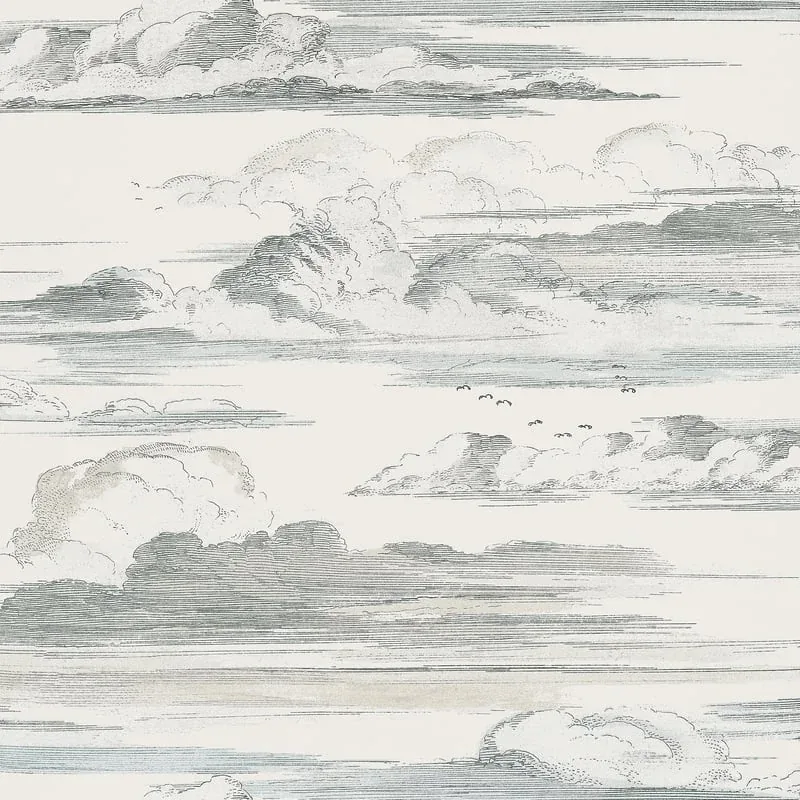 Cielo Slate Thibaut wallpaper by Wallpaper Twins