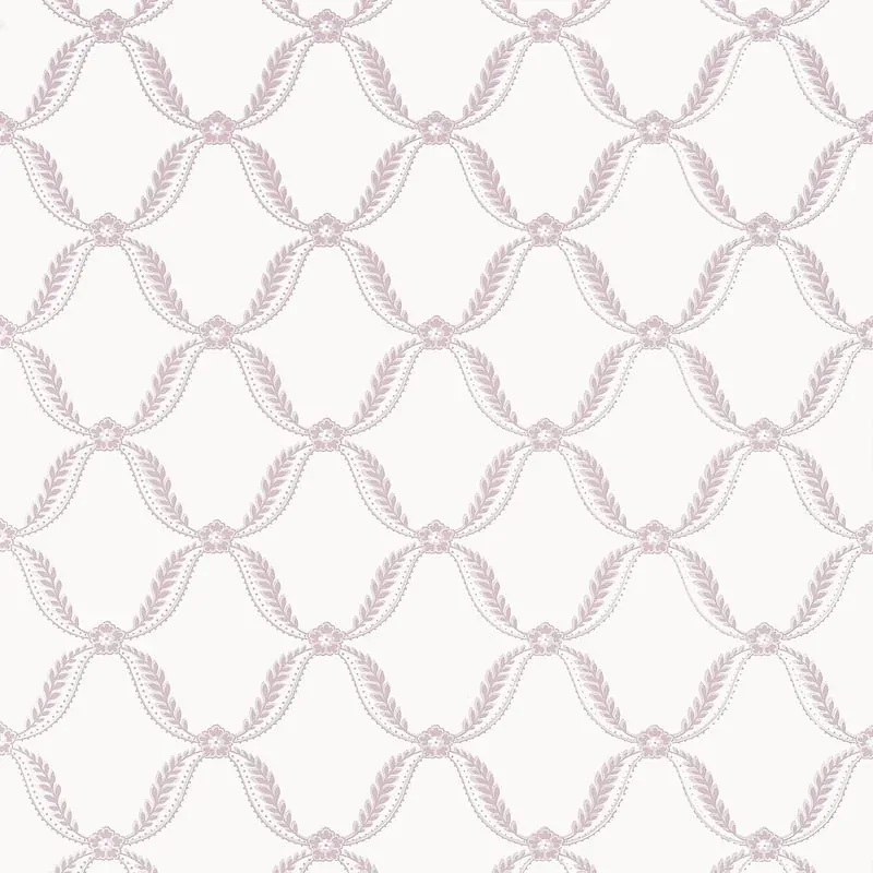 Tate Trellis Lavender Thibaut wallpaper by Wallpaper Twins
