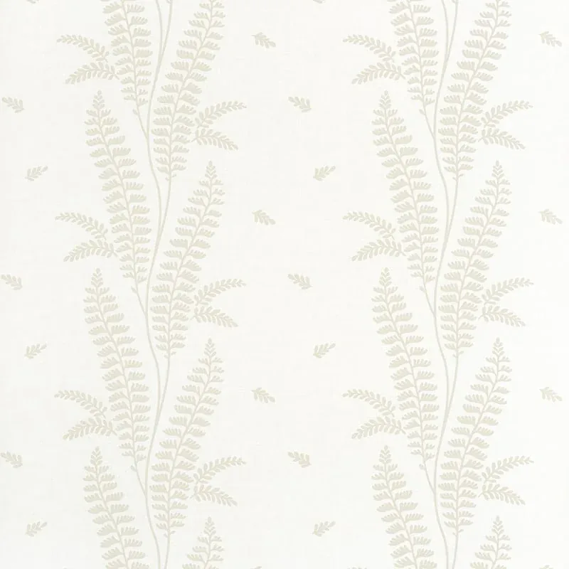 Ensbury Fern Cream Thibaut wallpaper by Wallpaper Twins