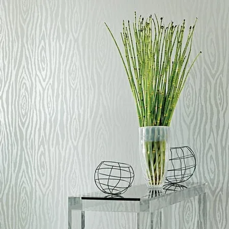 AT6015 | Surrey Woods - Metallic Silver room view