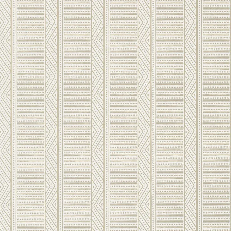 Montecito Stripe Beige Thibaut wallpaper by Wallpaper Twins