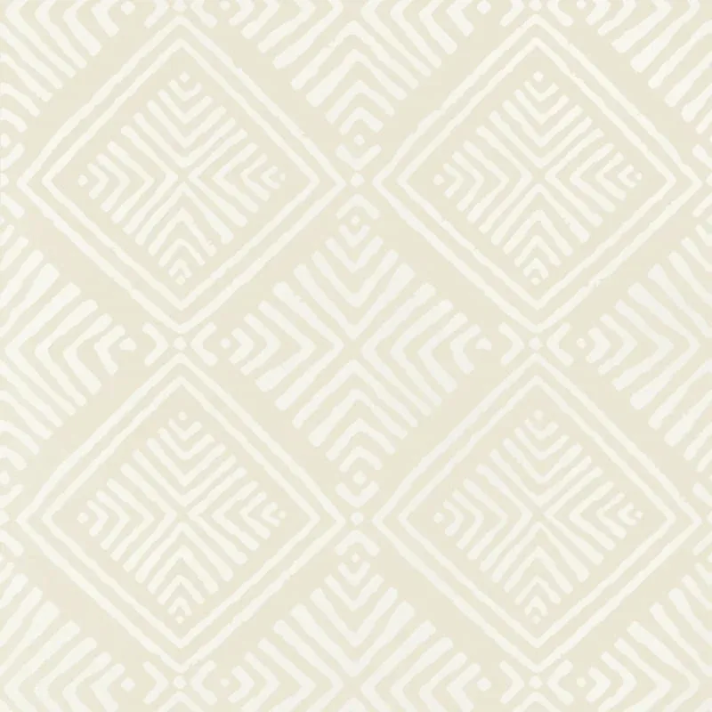 Donavin Diamond Beige Thibaut wallpaper by Wallpaper Twins
