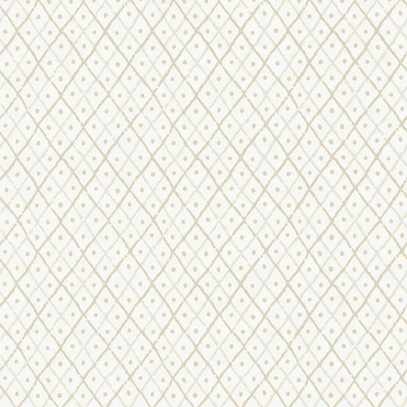 Mini Trellis Beige Thibaut wallpaper by Wallpaper Twins