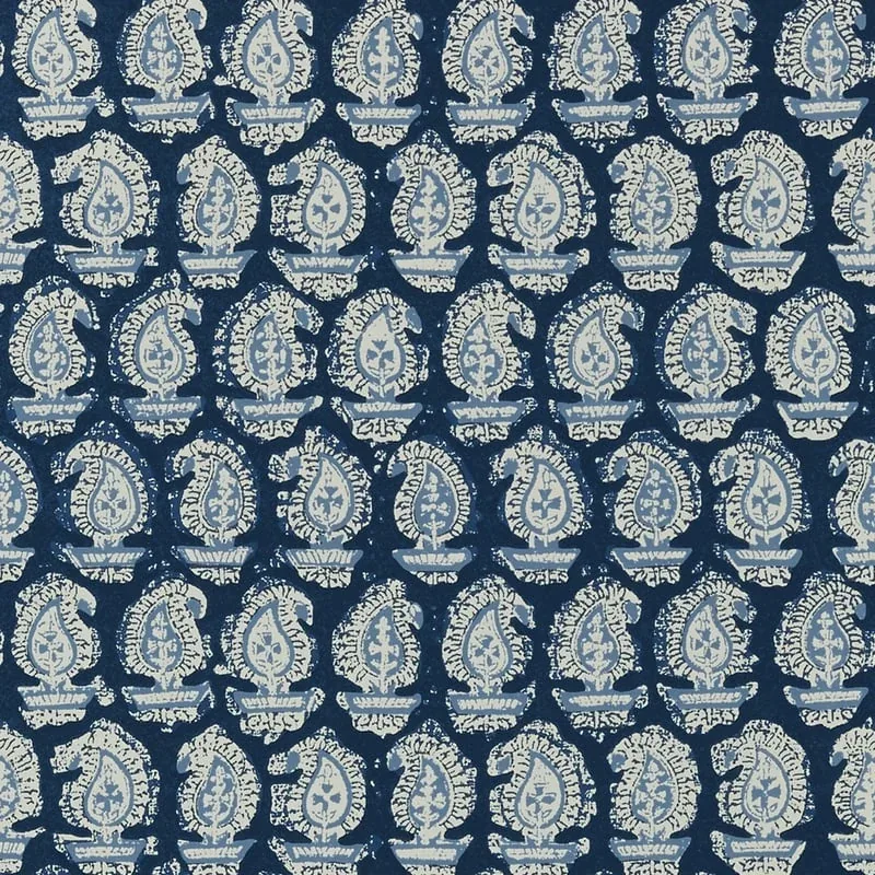 Gada Paisley Navy Thibaut wallpaper by Wallpaper Twins
