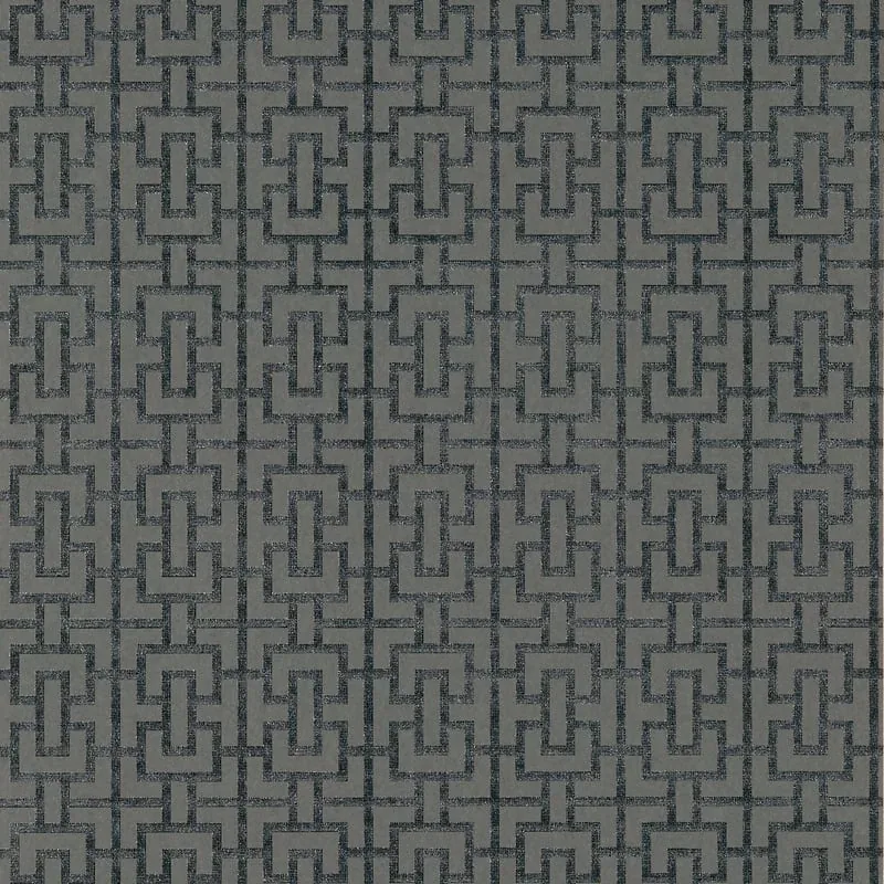 Bridle Charcoal Thibaut wallpaper by Wallpaper Twins