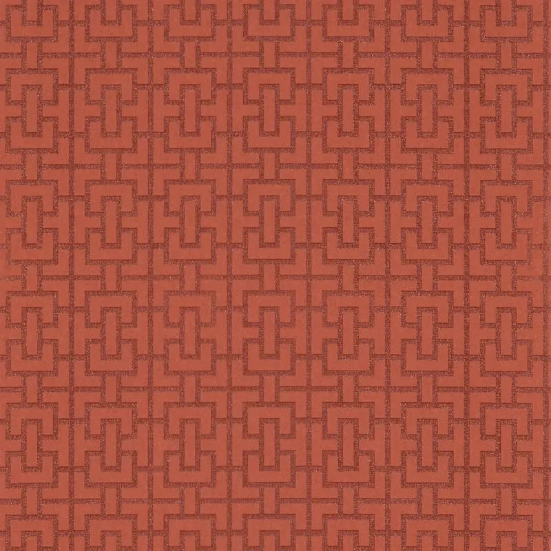 Bridle Red Thibaut wallpaper by Wallpaper Twins