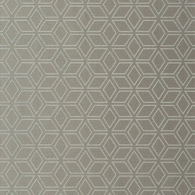 Legrelle Bead Taupe Thibaut wallpaper by Wallpaper Twins