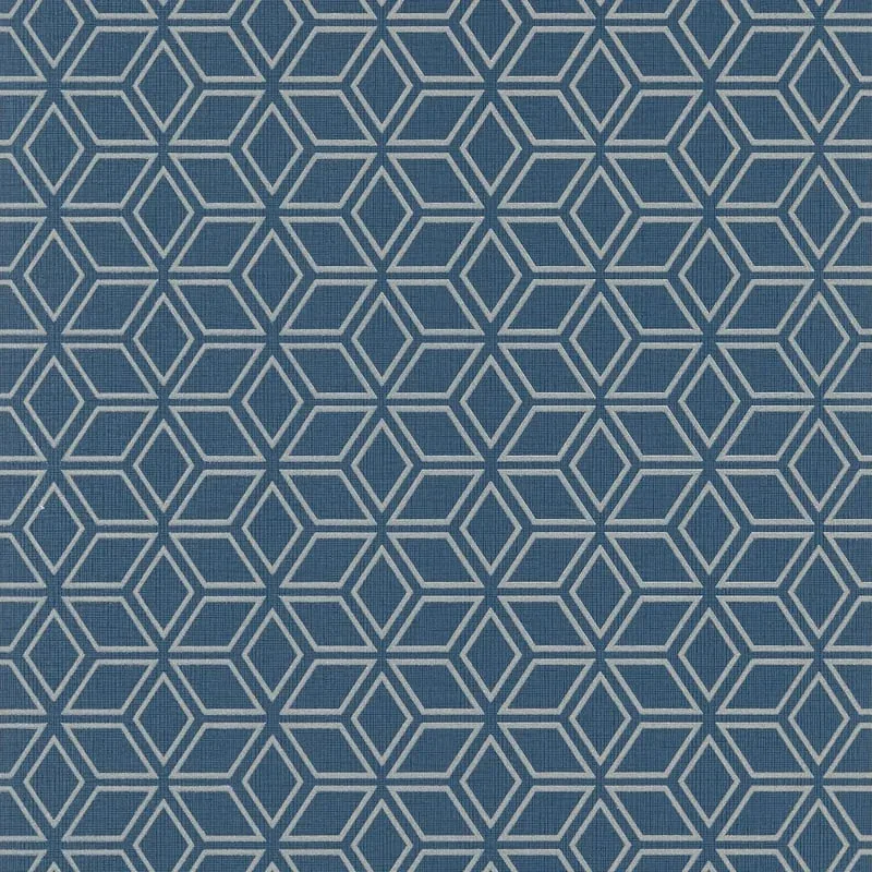 Legrelle Bead Navy Thibaut wallpaper by Wallpaper Twins