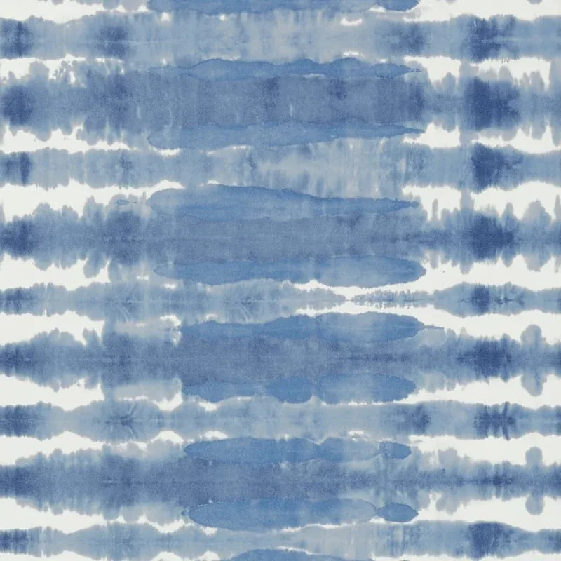 Margate Blue on White Thibaut wallpaper by Wallpaper Twins