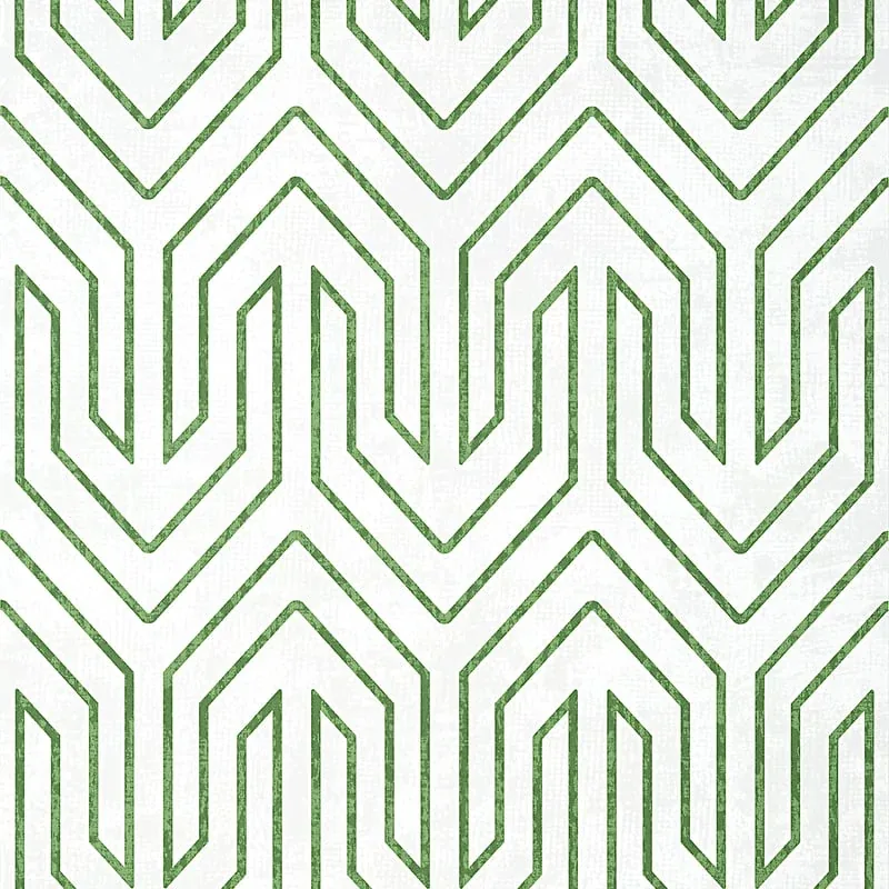 AT9613 | Colburn Chevron - Emerald Green