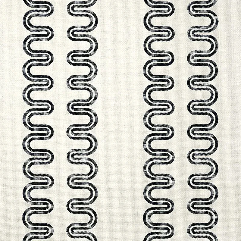 Herriot Way Black on Flax Thibaut wallpaper by Wallpaper Twins