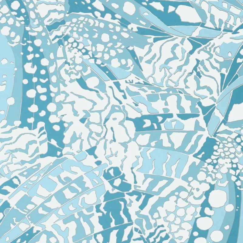 Puccini Robin's Egg Thibaut wallpaper by Wallpaper Twins