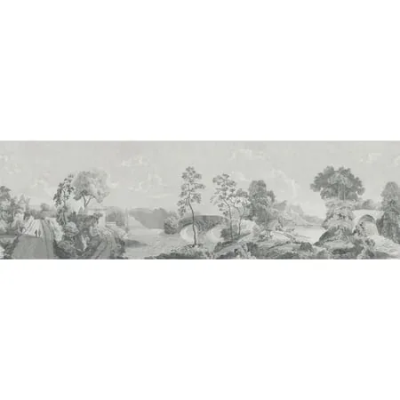 ATM24571 | Savery Mural - Grey room view
