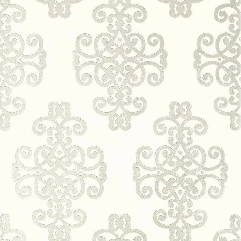 Caballo Pearl on White Thibaut wallpaper by Wallpaper Twins