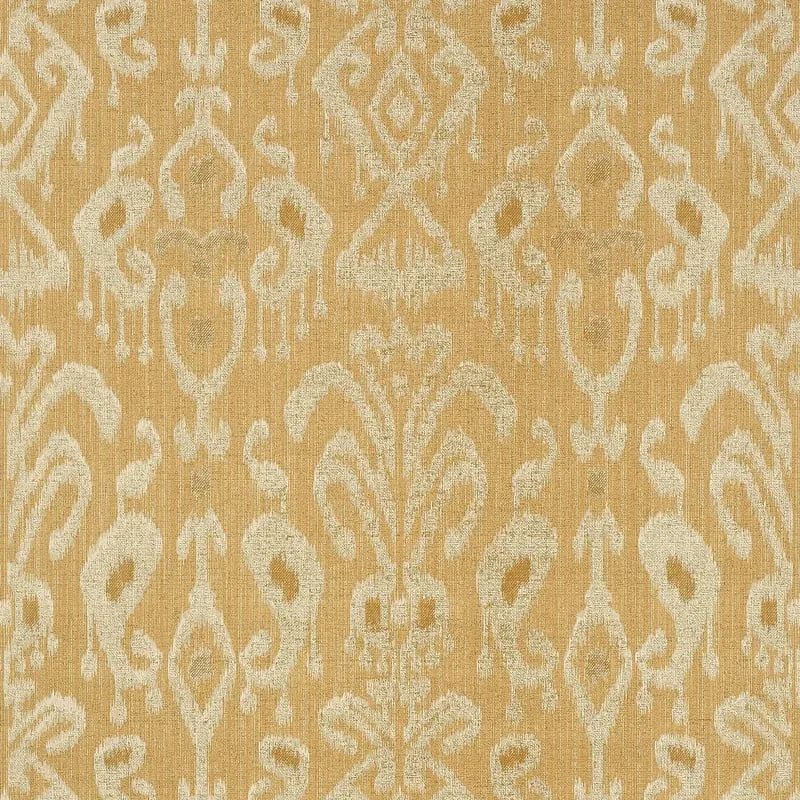 Bravado Ikat Tobacco Thibaut wallpaper by Wallpaper Twins