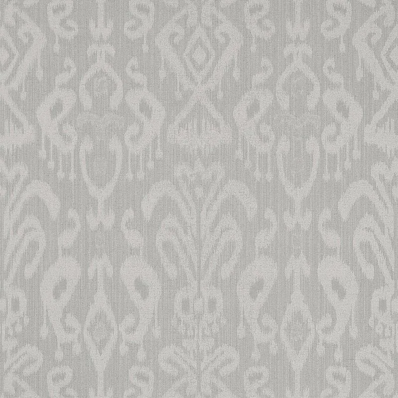 Bravado Ikat Smoke Thibaut wallpaper by Wallpaper Twins