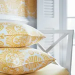 Solis Yellow Thibaut wallpaper by Wallpaper Twins