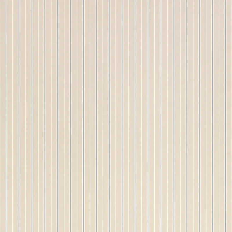 Harrison Stripe Blue and Linen Thibaut wallpaper by Wallpaper Twins