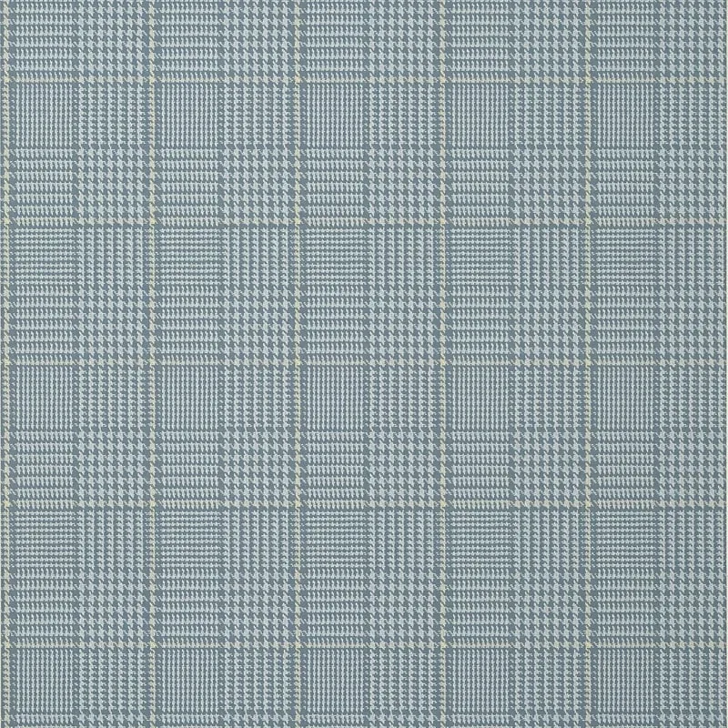 Grassmarket Check Slate Blue Thibaut wallpaper by Wallpaper Twins