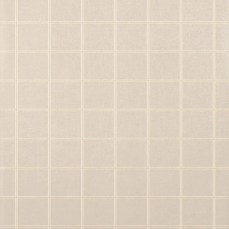 Henley Plaid Grey and Beige Thibaut wallpaper by Wallpaper Twins