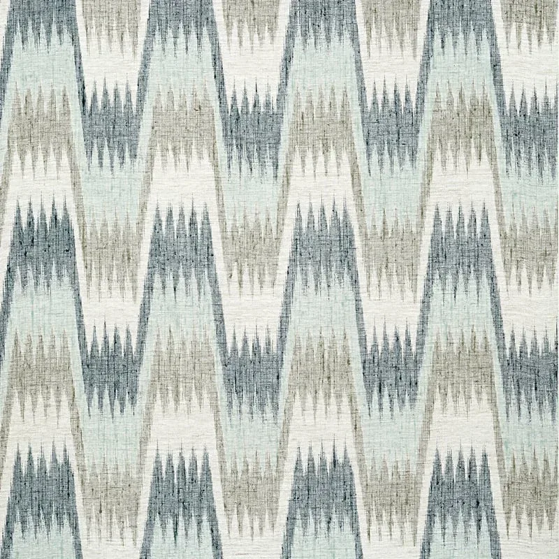 Stockholm Chevron Slate Blue Thibaut wallpaper by Wallpaper Twins