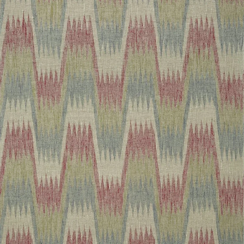Stockholm Chevron Red and Grey Thibaut wallpaper by Wallpaper Twins