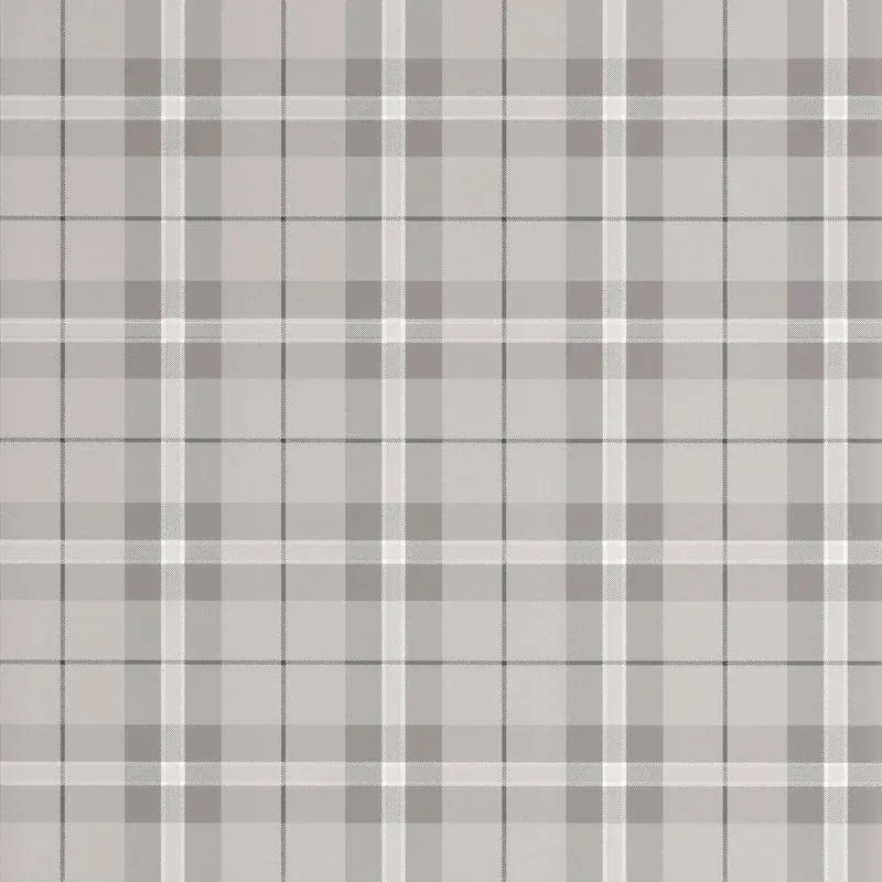 Winslow Plaid Grey Thibaut wallpaper by Wallpaper Twins