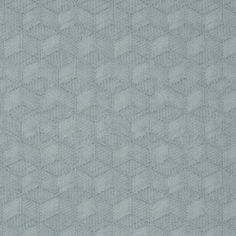 Milano Square Spa Blue Thibaut wallpaper by Wallpaper Twins